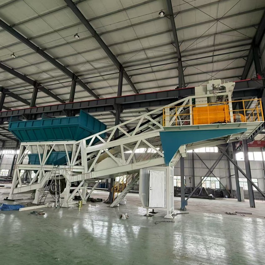 移动式混凝土搅拌站