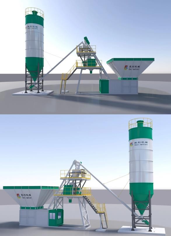 快搬式混凝土搅拌站