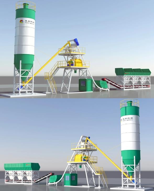 快搬式混凝土搅拌站