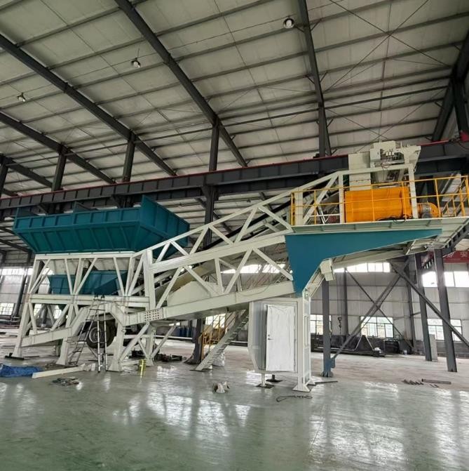 移动式混凝土搅拌站